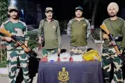 BSF Thwarts Major Drone Smuggling Bid Near Pakistan Border in Amritsar | Arms & Narcotics Seized