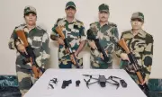 BSF Thwarts Smuggling Bid: Drones, Pistols & Heroin Intercepted at Punjab Border