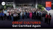 Concept Medical Group Clinches Great Place to Work Certification for Second Year