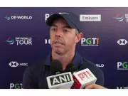 Cricket Legend Sachin Tendulkar Meets Golf Superstar Rory McIlroy at DP World India Championship