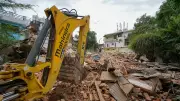 Davangere: 16 Houses Demolished in Anti-Encroachment Drive