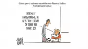 Deccan Herald Cartoon Satirizes BJP's 'Time Fumble' in Parliament