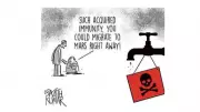 Deccan Herald's Satirical Cartoon on Acquired Immunity Sparks Debate