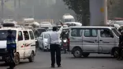 Delhi Traffic Cop Suspended After Viral Video Shows Assault on Taxi Driver