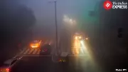 Dense Fog Blankets Delhi, Disrupts Flights and Traffic on New Year's Eve