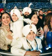 Diljit Dosanjh's Family Steals the Show in Sydney with Epic Met Gala Look Recreation