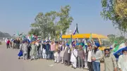 Farmers and Labourers March to Shambhu Border in Renewed Protest