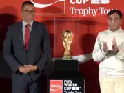 FIFA World Cup 2026 Trophy Arrives in India, Unveiled in Delhi