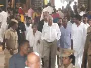Former Sri Lankan President Ranil Wickremesinghe Visits Madurai's Meenakshi Temple