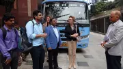 German Delegation Praises KSRTC's Audio Navigation for Visually Impaired