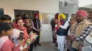 Harbhajan Singh Inaugurates New Sports Stadium in Nangli Kalan Village
