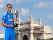 Harmanpreet Kaur's Iconic Trophy Pose Mirrors MS Dhoni's Legendary Moment After Women's World Cup Victory