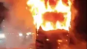 Hyderabad Sleeper Bus Fire: All Passengers Escape Safely Thanks to Alert Driver