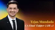 Hyderabad's Tejas Mundada Secures AIR 2 in CA Final September 2025 Exams | First Attempt Triumph
