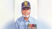 IAF Honours 1965 & 1971 War Veteran Zahiruddin Saiyed with Guard of Honour in Vadodara