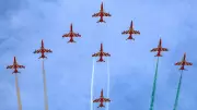 IAF Soars High: Spectacular Air Show Marks Chhattisgarh's 25th Formation Day