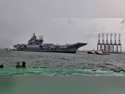 INS Vikrant Docks in Sri Lanka for Naval Fleet Review Celebrating 75 Years