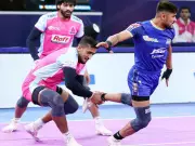 Jaipur Pink Panthers Roar to Victory Against Haryana Steelers in PKL Play-In Thriller