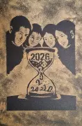 Jalandhar Artist Welcomes 2025 with Stunning Sand Art on New Year's Day