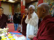 Jammu & Kashmir LG Pays Reverence to Sacred Buddha Relics in Russian City of Elista