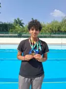 Khushi's Golden Swim: Chandigarh Teen Dominates Khelo India Youth Games 2023