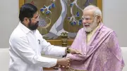 Maharashtra CM Eknath Shinde Meets PM Modi, Hails Him as 'Head of NDA Family' Ahead of State Polls