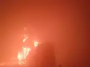 Major Fire Engulfs Multiple Buses on Delhi-Agra Expressway in Mathura