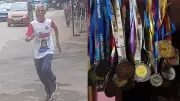 Mangaluru Auto Driver's Secret Life: Marathon Legend Inspires Karnataka Youth
