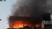 Massive Fire Erupts at Mahavir Synthetic Company in Bhiwandi: Dramatic Video Surfaces
