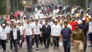 Over 10,000 Brave Winter Chill for 'Fit Mysuru' Walkathon, Pledge for Cleanliness