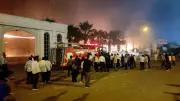 Panic at Panchkula Wedding: Major Fire Erupts at Jasmine Palace Banquet Hall, 20 Injured