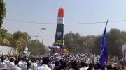 Peaceful Observance: 7 Lakh Mark 208th Koregaon Bhima Anniversary at Jaystambh