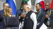 PM Modi, Italy's Meloni Share Warm Moments at G20 Summit in Johannesburg