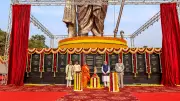 PM Modi Unveils 77-Foot Lord Ram Statue in Goa, Hails Cultural Reawakening