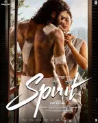 Prabhas & Triptii Dimri Poster Revealed for Sandeep Reddy Vanga's 'Spirit'