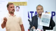 Priyank Kharge Demonstrates KEO AI Computer to Rahul Gandhi