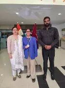 Priyanshi Wins Gold at Haryana State Taekwondo Championship 2024