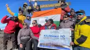 Pune Mountaineers Conquer Kilimanjaro, Hoist Tricolour on Africa's Highest Peak