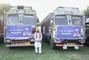 Punjab CM Bhagwant Mann Flags Off Wheat Seed Trucks, Boosts Farmer Support Ahead of Sowing Season