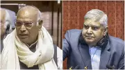 Rajya Sabha Row: Treasury Benches Object to Kharge's Remarks on Dhankhar Exit