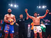 Sangram Singh Dominates! Indian Wrestler Secures Spectacular Second-Round Submission Victory Over Tunisian Hakim Trabelsi