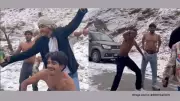 Shirtless Tourists Dance with Hookahs in Himachal Snow, Spark Outrage