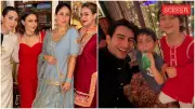 Soha Ali Khan's Diwali Bash: Ibrahim Declares 'Three Brothers, Three Troublemakers' as Kapoor-Khan Clan Celebrates