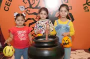 Spooktacular Fun in Tricity! Sector 67 Hosts First-Ever Halloween Kids Workshop