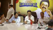 Stalin Urges DMK Cadres to Guard Democracy, Takes Swipe at Vijay