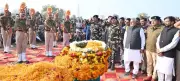 Thousands Mourn BSF Jawan Surjeet Singh at Sirsa Village Funeral