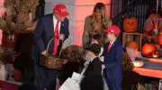 Trump Hosts Spectacular Superhero-Themed Halloween Bash at White House With Presidential Lookalikes