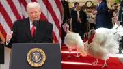 Trump Mocks Biden, Schumer, and Pelosi in Thanksgiving Turkey Pardon