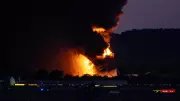 UPS Cargo Plane Erupts in Flames During Emergency Landing at Louisville Airport | Dramatic Rescue