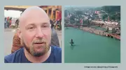 US Vlogger Shaves Head in Haridwar After 60-Day India Livestream Promise
